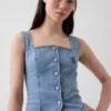 Denim-korsett-top