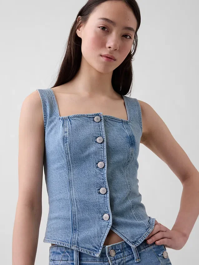Denim-korsett-top