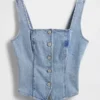 Denim-korsett-top