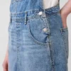 Denim-miniskjørt