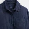 Denim-pufferjakke