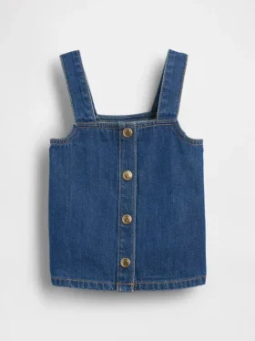 Denim-tanktop for Baby og Småbarn