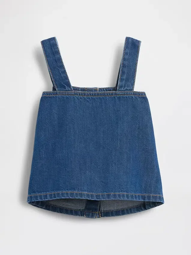 Denim-tanktop for Baby og Småbarn