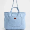 Denim-veske
