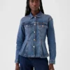 Denimjakke med innsving