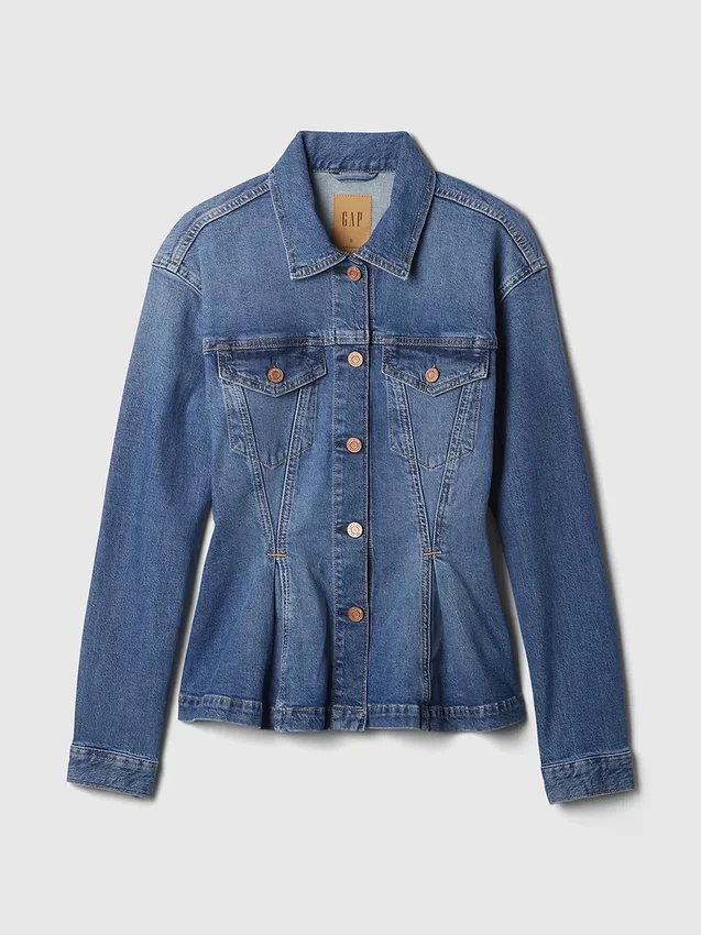 Denimjakke med innsving