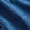 Denimkjole med lav midje for barn