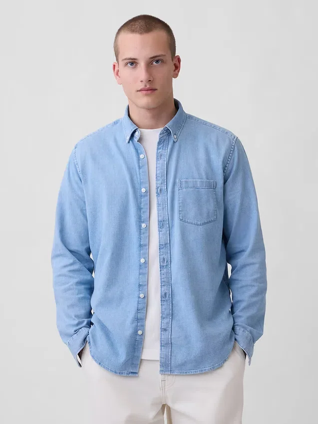 Denimskjorte