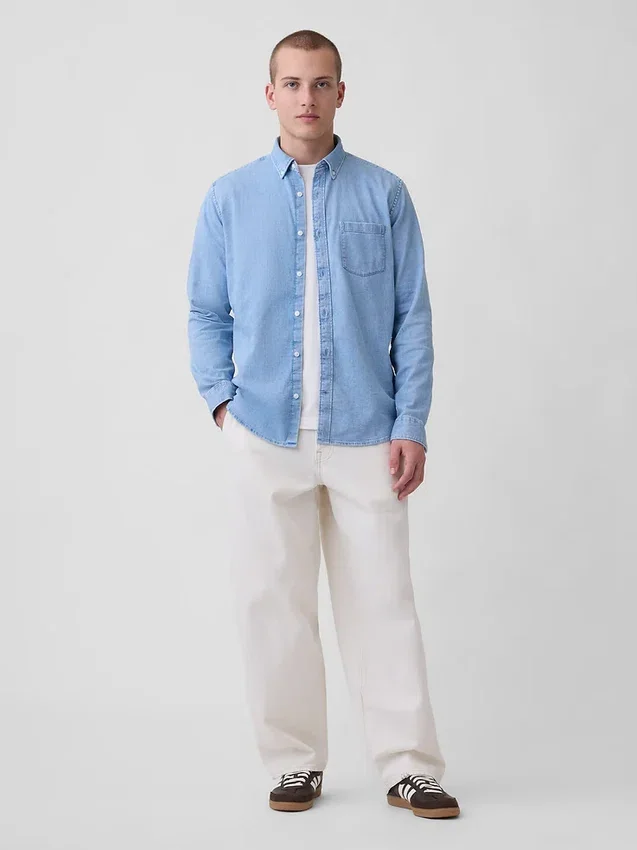 Denimskjorte