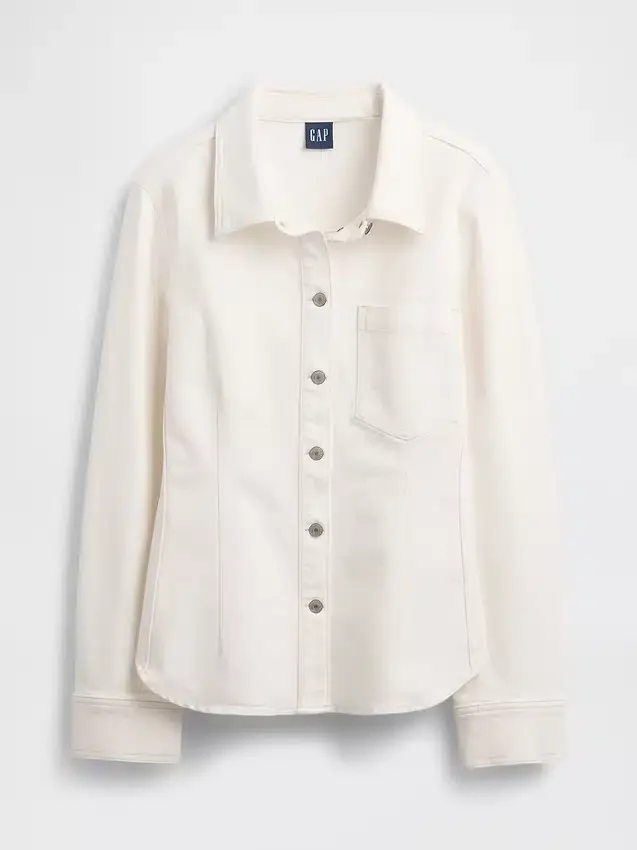 Denimskjorte med innsving