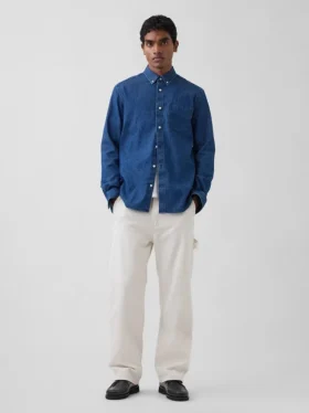 Denimskjorte med lommer