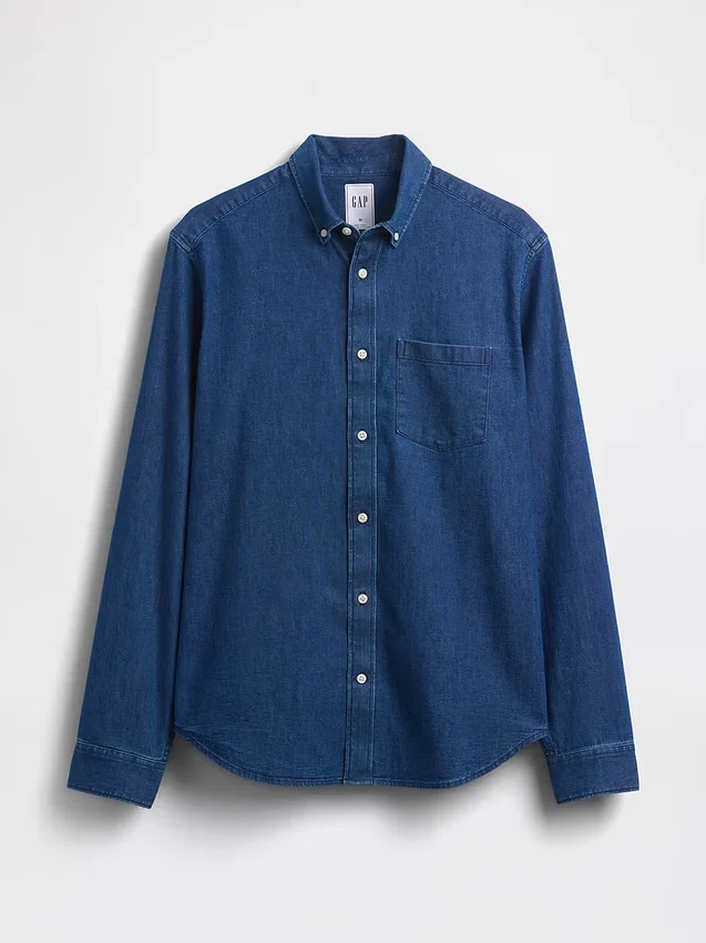 Denimskjorte med lommer