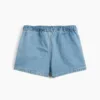 Denimskjørt med plissering for Baby og Småbarn