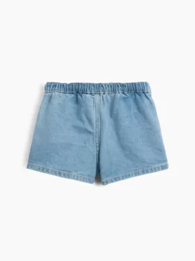 Denimskjørt med plissering for Baby og Småbarn