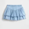 Denimskjørt med volanger for Baby og Småbarn