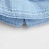 Denimskjørt med volanger for Baby og Småbarn