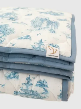 Det forgyllede fugle-leketeppet «Spring Toile»