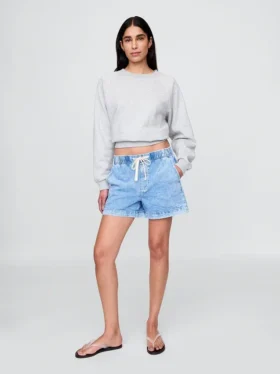 Easy-jeansshorts