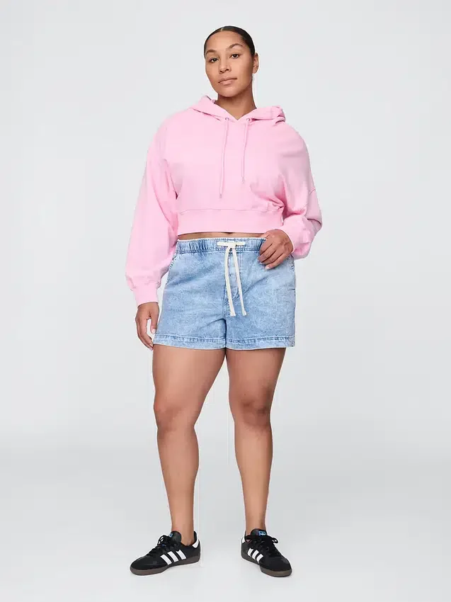 Easy-jeansshorts
