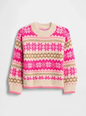 Fair Isle-genser for Baby og Småbarn