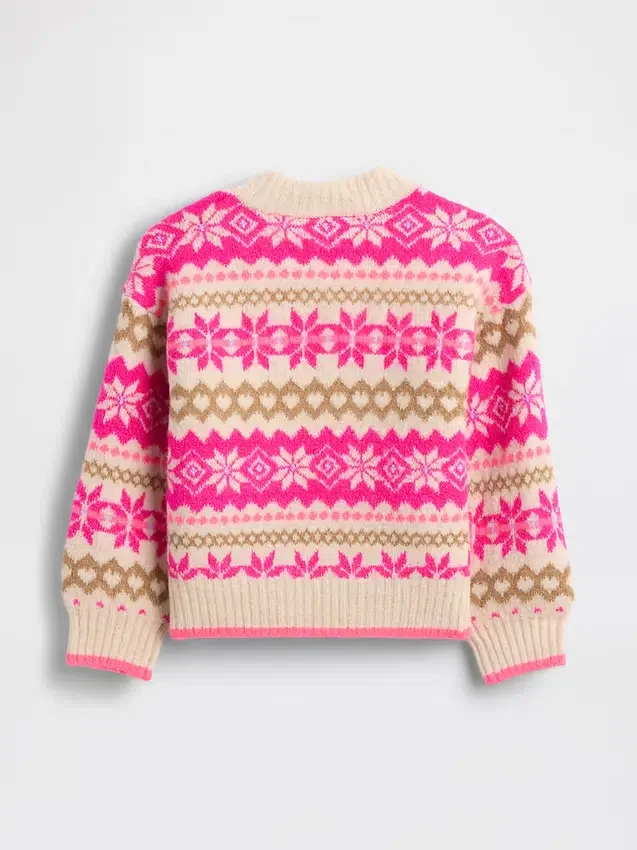 Fair Isle-genser for Baby og Småbarn