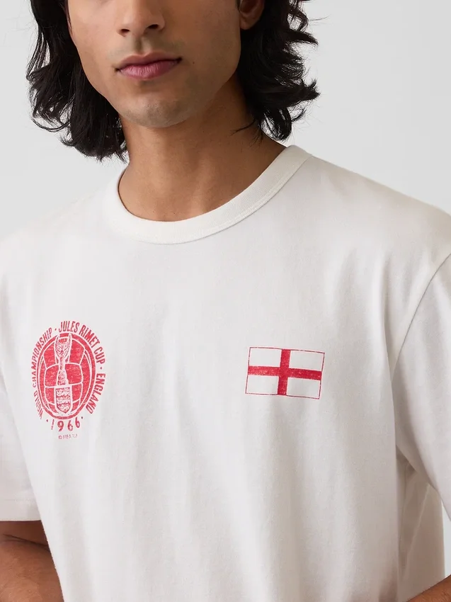 FIFA World Cup™ T-skjorte med grafisk trykk i avslappet passform