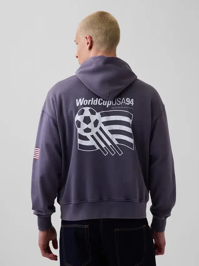 Fifa World Cup™ Vintagesoft Terry Oversized-hettegenser