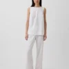 Tanktop i linblanding