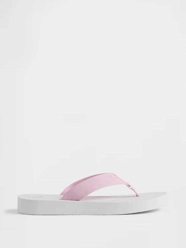 Flip-flops i kanvas for barn