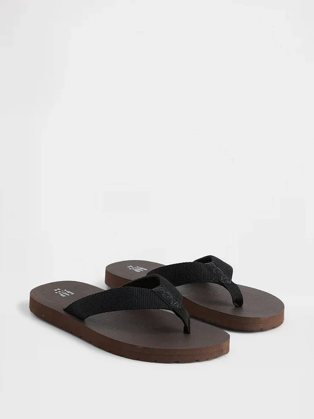 Flip-flops i kanvas for barn