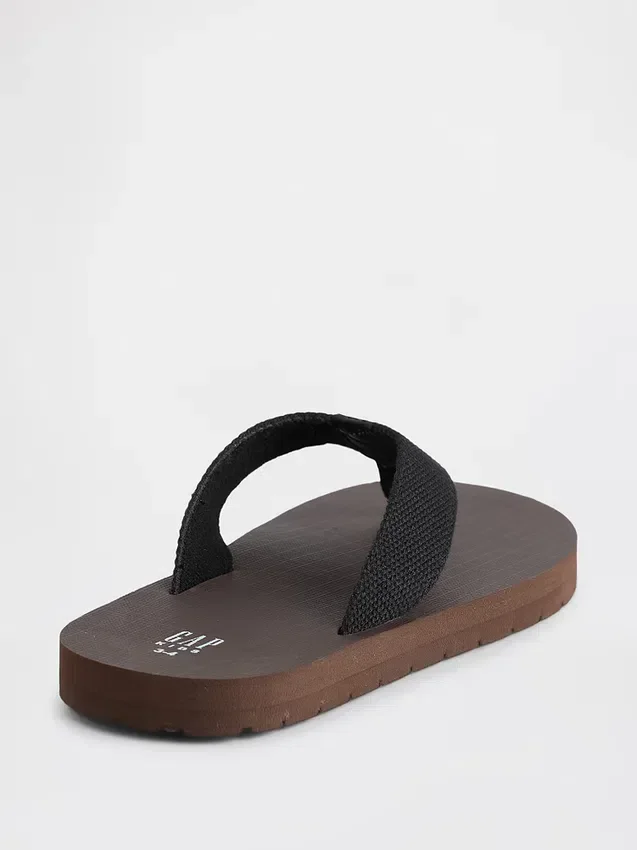 Flip-flops i kanvas for barn