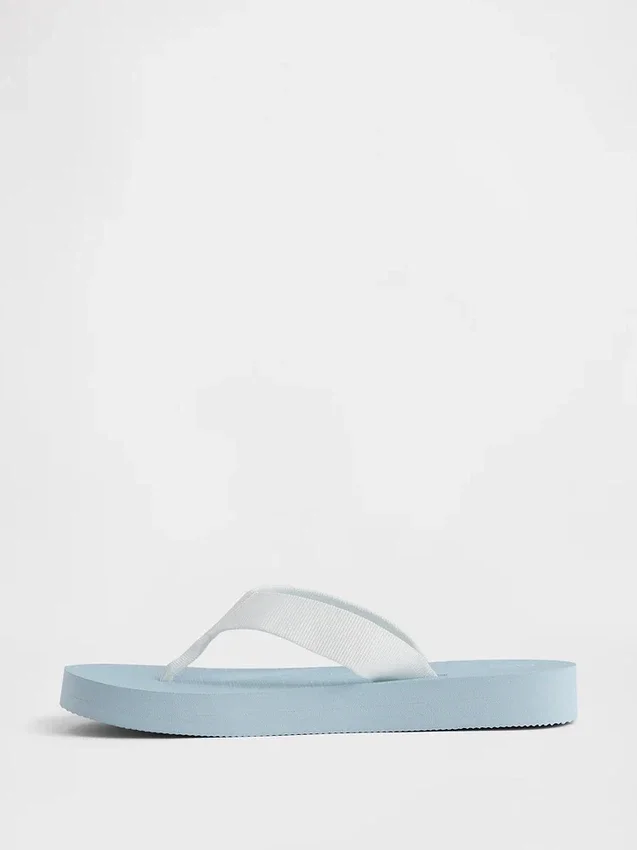 Flip-flops i kanvas for barn