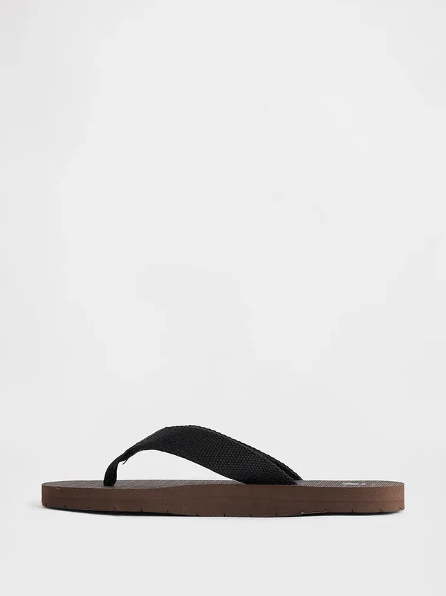 Flip-flops i kanvas for barn