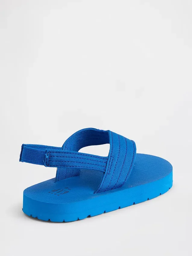Flip-flops i kanvas for småbarn