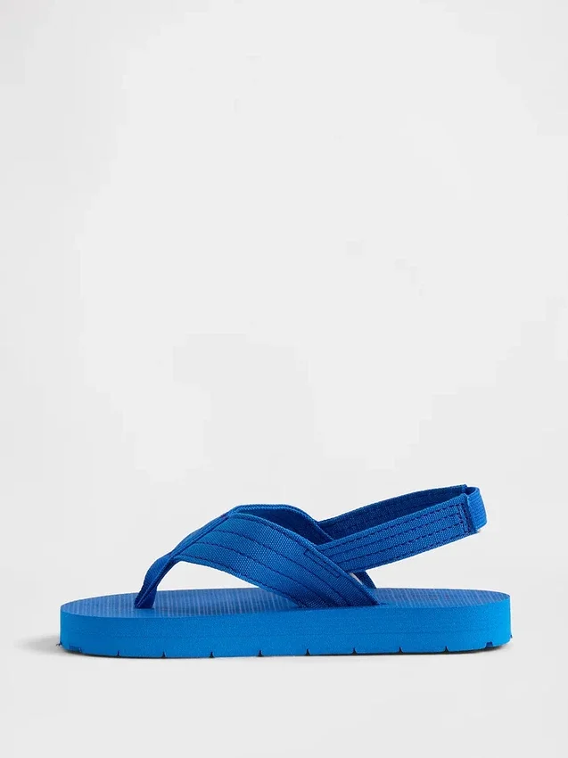 Flip-flops i kanvas for småbarn