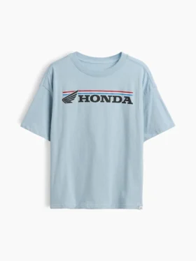 Formel 1-T-skjorte med grafikk i oversized-modell for barn