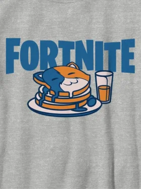 Fortnite Pancakes-T-skjorte med grafisk trykk for barn