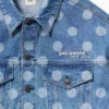 GAP × Awake NY Oversized prikkete ikon-jeansjakke