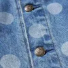 GAP × Awake NY Oversized prikkete ikon-jeansjakke