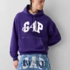 GAP × Awake Ny tykk, oversized hettegenser med logo