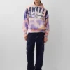 GAP × Awake Ny tykk, oversized hettegenser med logo