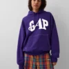 GAP × Awake Ny tykk, oversized hettegenser med logo