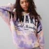 GAP × Awake Ny tykk, oversized hettegenser med logo