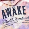 GAP × Awake Ny tykk, oversized hettegenser med logo