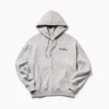 GAP × Awake NY tykk, oversized hettegenser med logo og glidelås