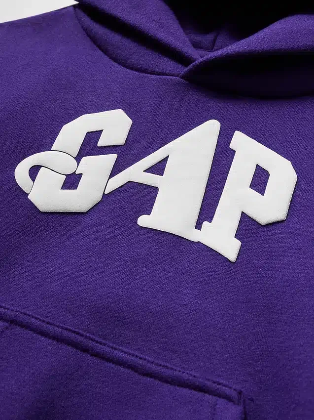 Gap × Awake Ny Vintagesoft-logo-hettegenser for småbarn