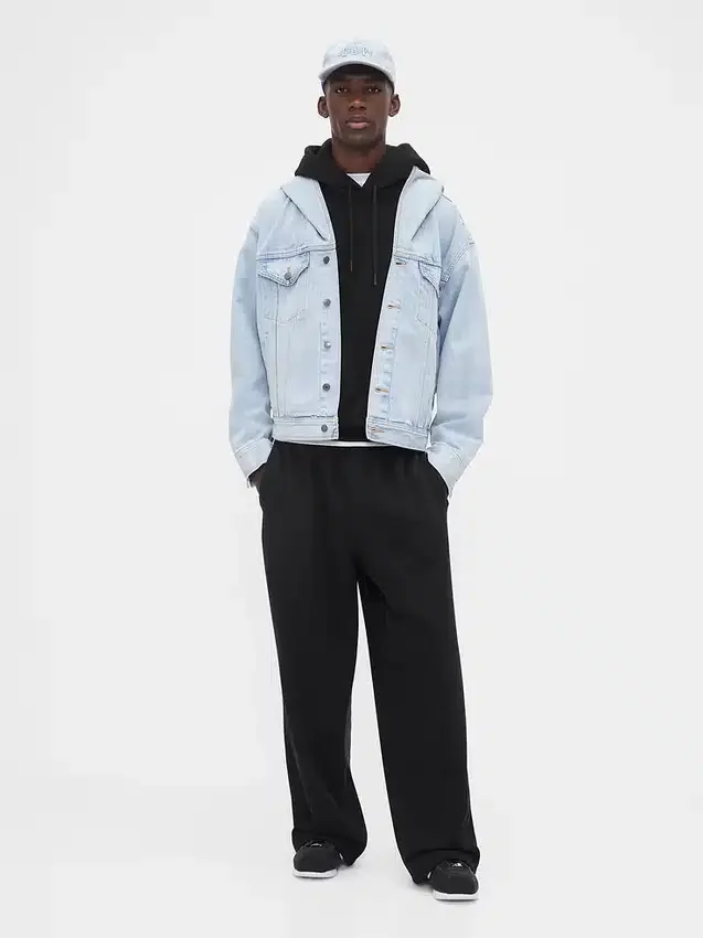 GAP × Béis tung reise-hoodie for voksne