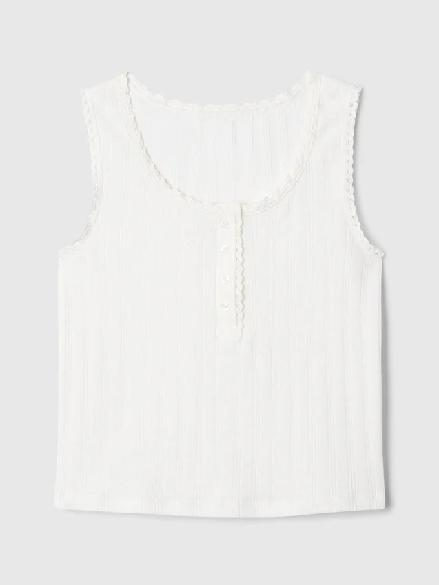 Gap × DôEn barnetanktop i pointelle