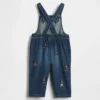 GAP × Disney Baby denim-overalls