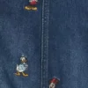GAP × Disney Baby denim-overalls